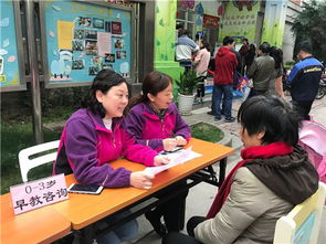 通江实验幼儿园 早教咨询暖人心，党员志愿者在行动